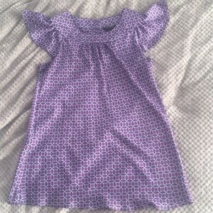 Short-sleeve silk tunic